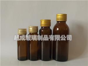 口服液藥用玻璃瓶-模制藥用玻璃瓶-透明藥用玻璃瓶